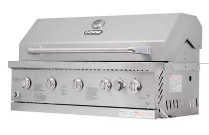 Ls Stainless Steel 37-In W 5 -Burner Gas Grill with Infrared Burner