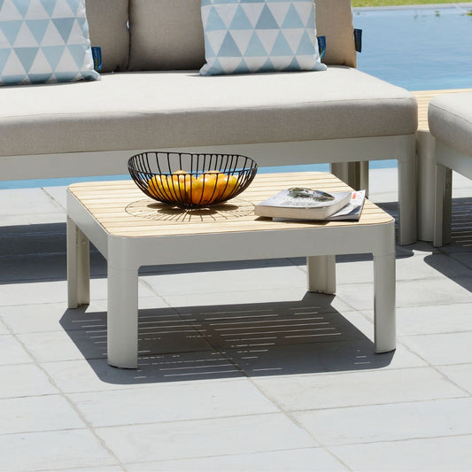 Portals Light Square Coffee Table