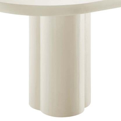 Caspian 72" Oval Concrete Dining Table by Modway