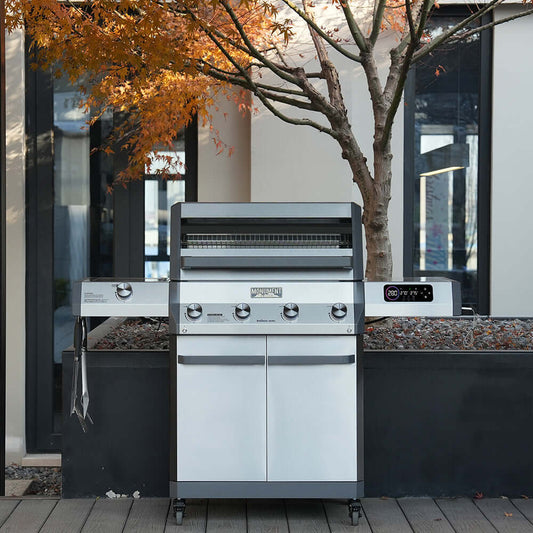 Eminence 405 Smart Stainless Steel Gas Grill with Bluetooth | Chic Clearview® Smart Stainless Gas Grill