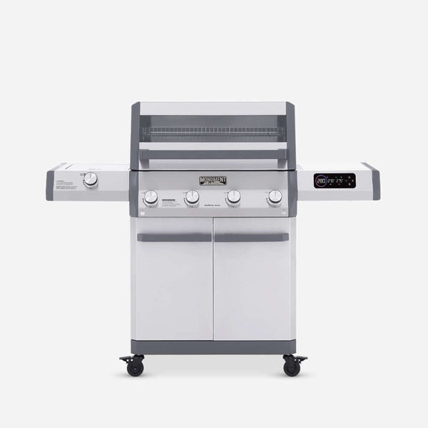Eminence 405 Smart Stainless Steel Gas Grill with Bluetooth | Chic Clearview® Smart Stainless Gas Grill